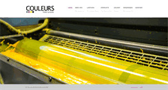 Desktop Screenshot of couleurs-print.com